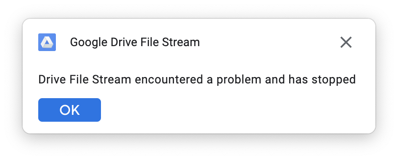 google drive setting for mac